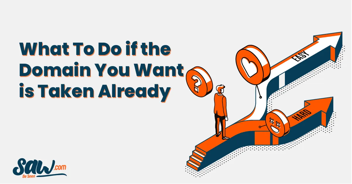 What To Do if the Domain You Want is Taken Already