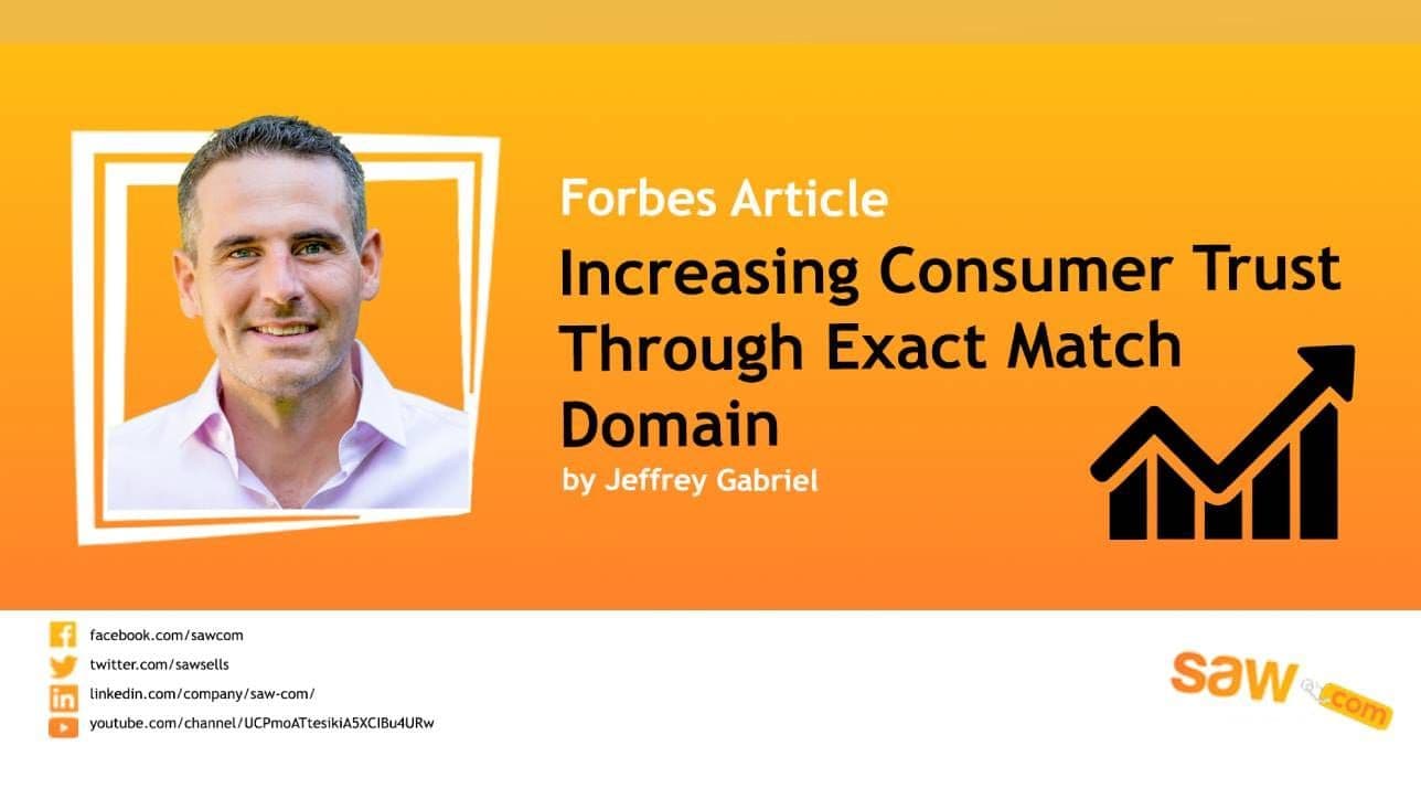 increasing consumer trust through exact match domain